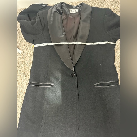 Gianni Sport vintage  Pure wool Blazer size 14 - Picture 7 of 12